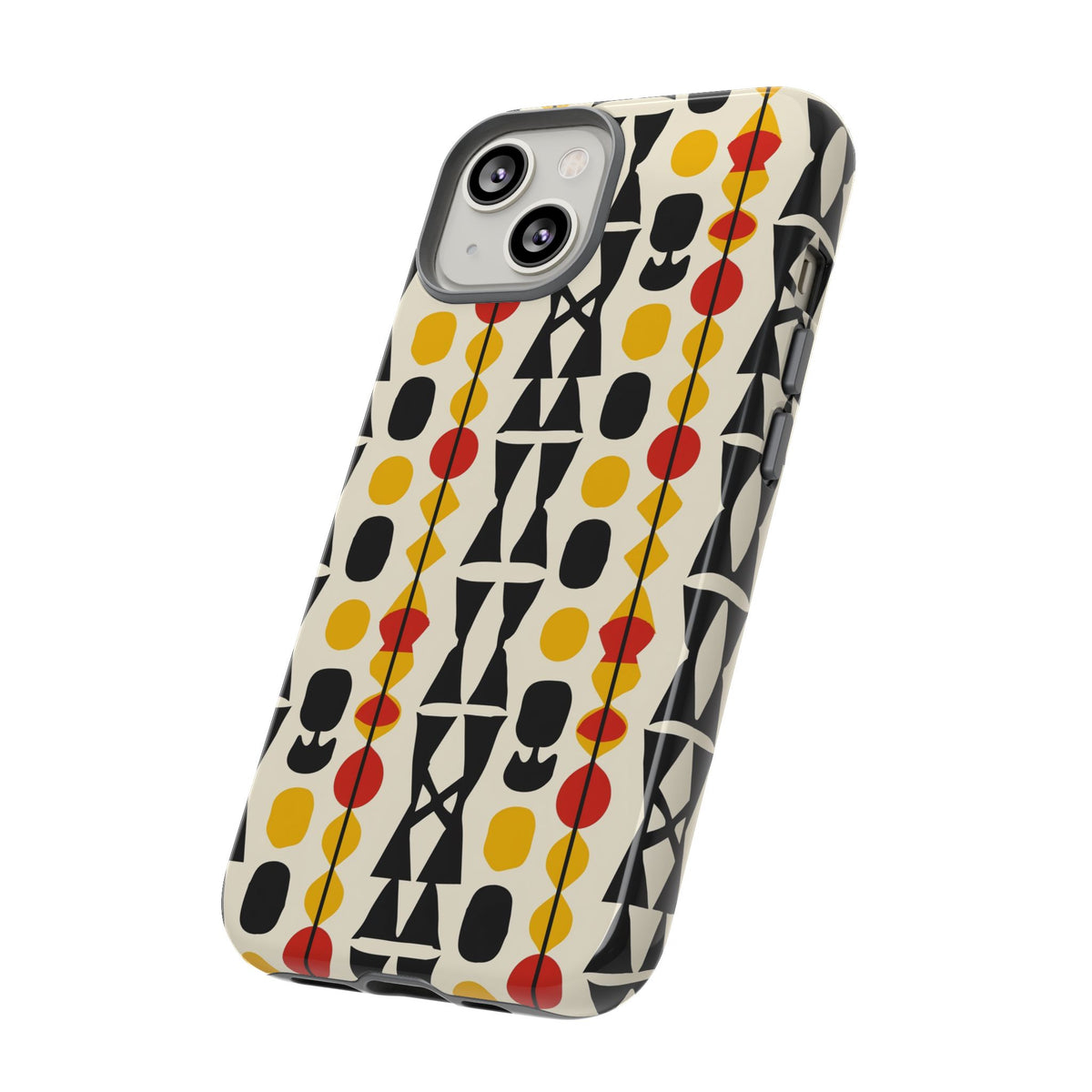 Stylish African Pattern Phone Case – Unique and Vibrant Protection 194