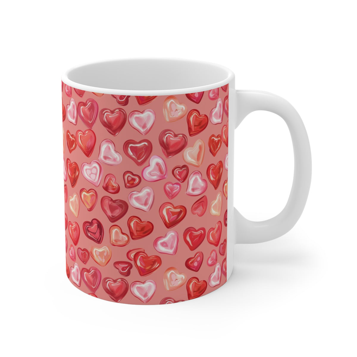 Colorful All-Over Candy Theme Coffee Mug Fun Ceramic Drinkware 013