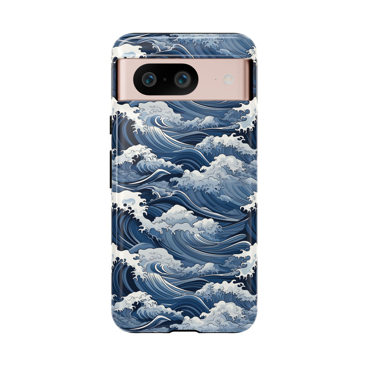 Japanese Waves Phone Case – Embrace Timeless Elegance with Classic Design