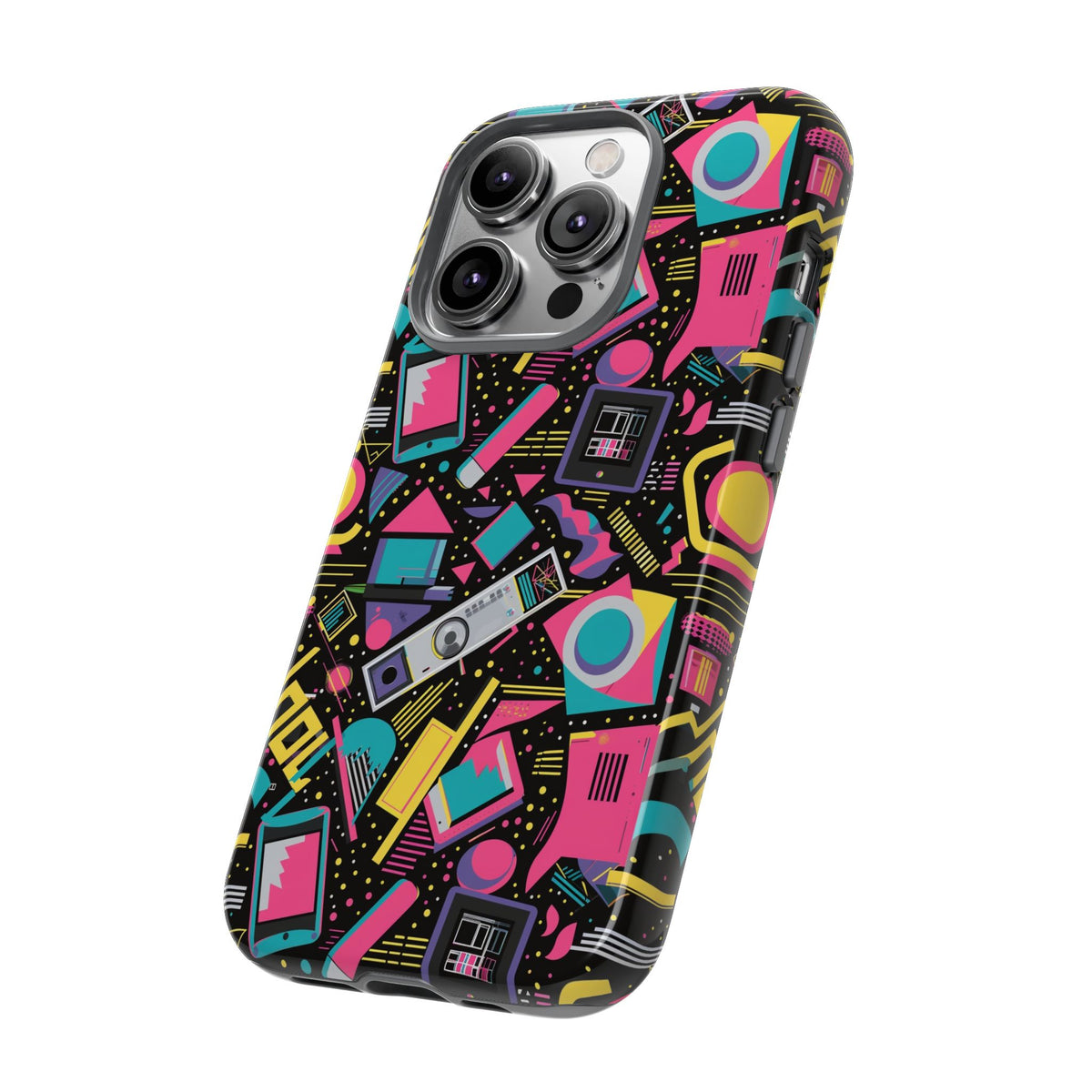 Retro 80s Seamless Phone Case – Vintage Style Meets Modern Protection 192