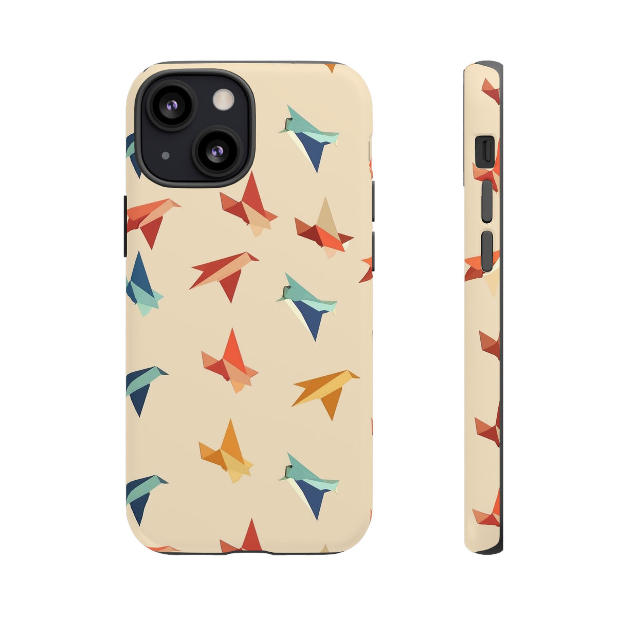 Birds Seamless Pattern Phone Case – Elegant and Timeless Avian Design 4