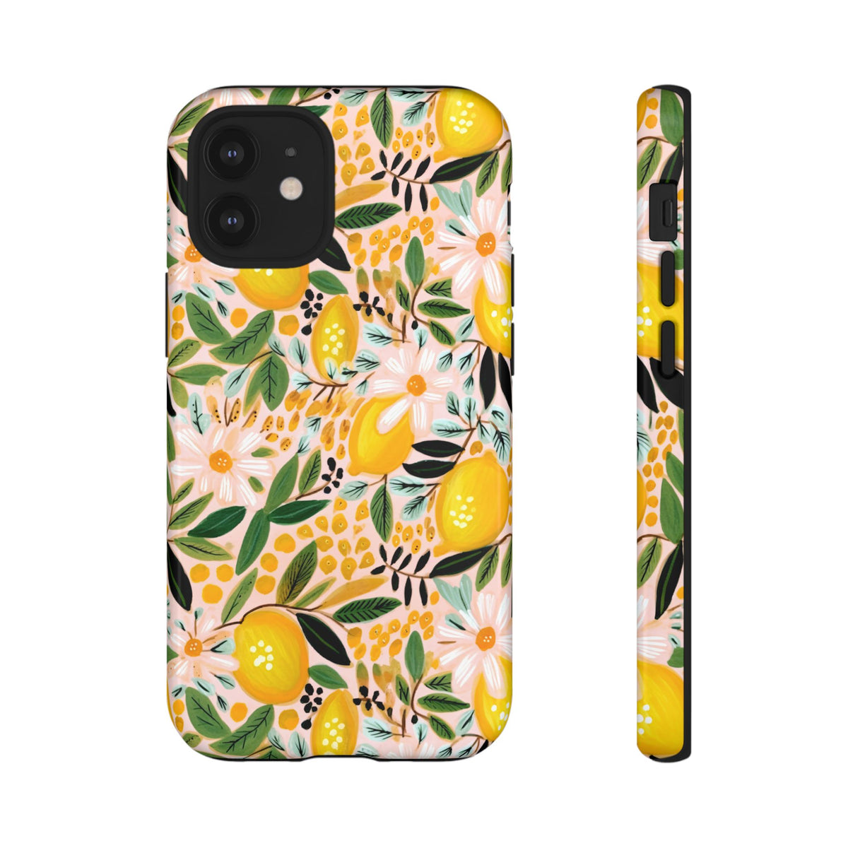 Cute Summer Lemons Phone Case – Refreshing Citrus Design for Your Phone 2