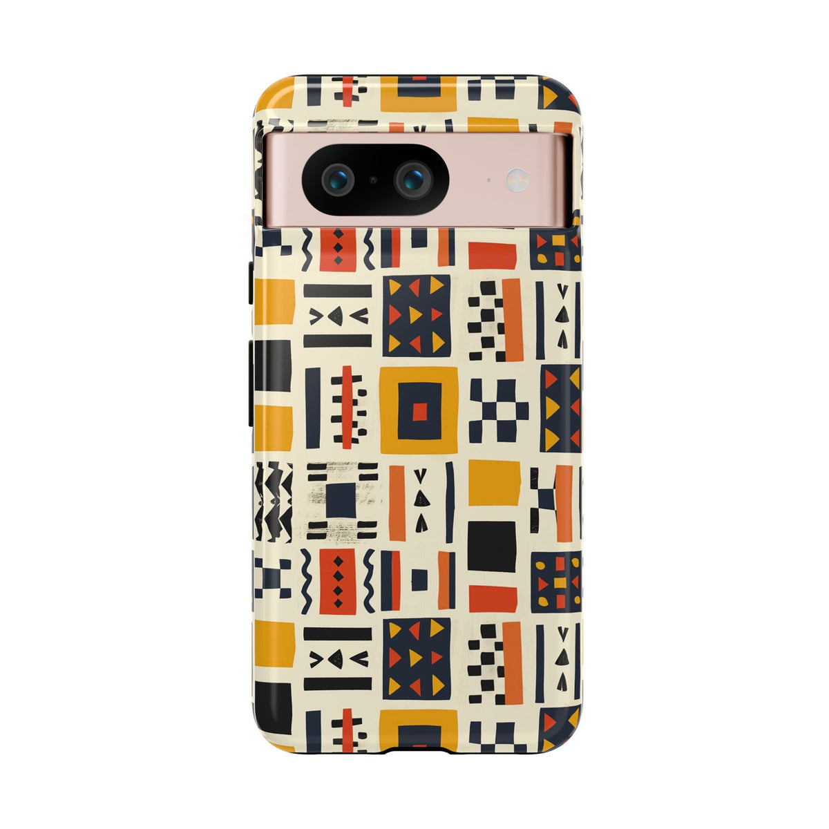 Stylish African Pattern Phone Case – Unique and Vibrant Protection 104