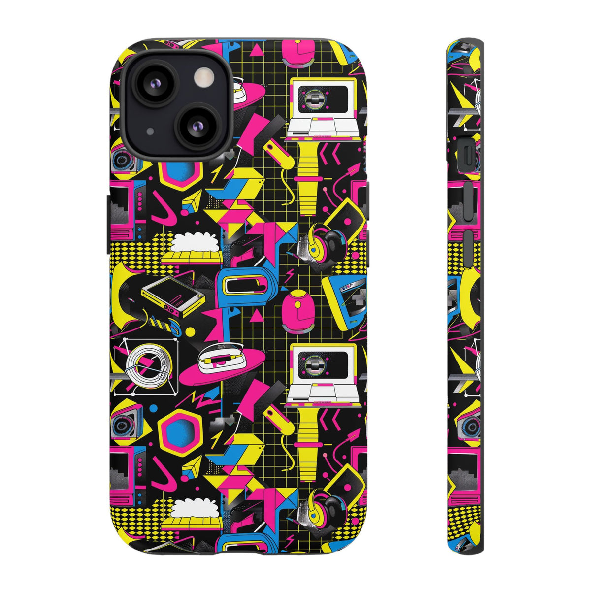 Retro 80s Seamless Phone Case – Vintage Style Meets Modern Protection 149