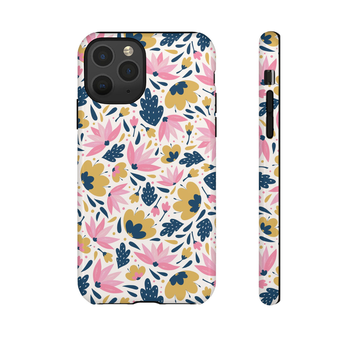 Colorful Little Flower Design Phone Case – Bright and Cheerful Floral Phone Cover 3