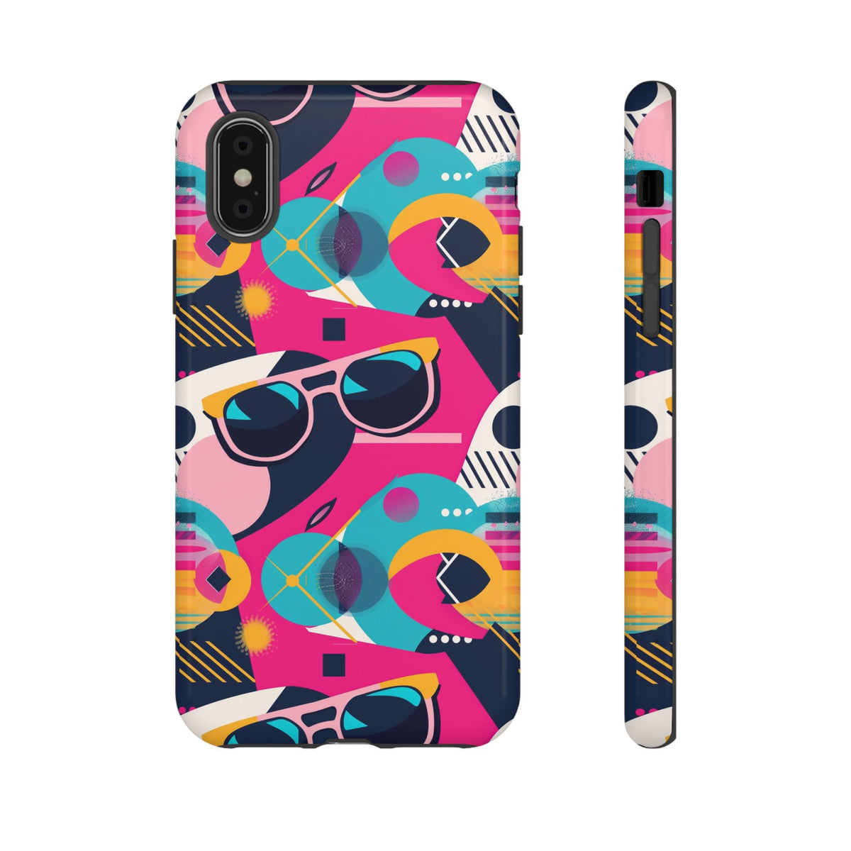 Retro 80s Seamless Phone Case – Vintage Style Meets Modern Protection 171