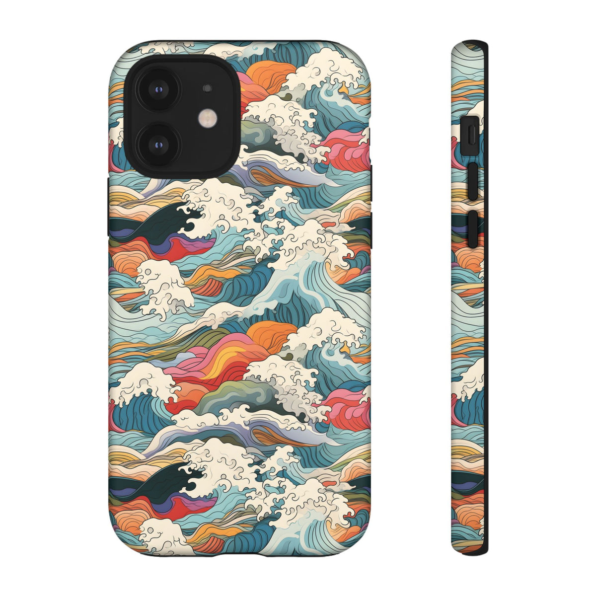 Japanese Waves Phone Case – Embrace Timeless Elegance with Classic Design 2