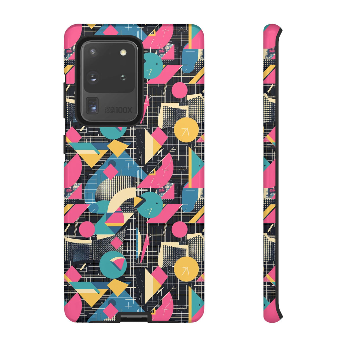 Retro 80s Seamless Phone Case – Vintage Style Meets Modern Protection 266