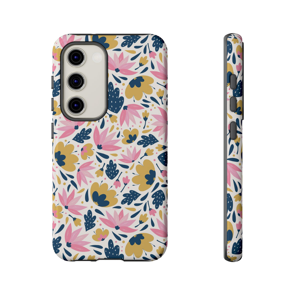 Colorful Little Flower Design Phone Case – Bright and Cheerful Floral Phone Cover 3