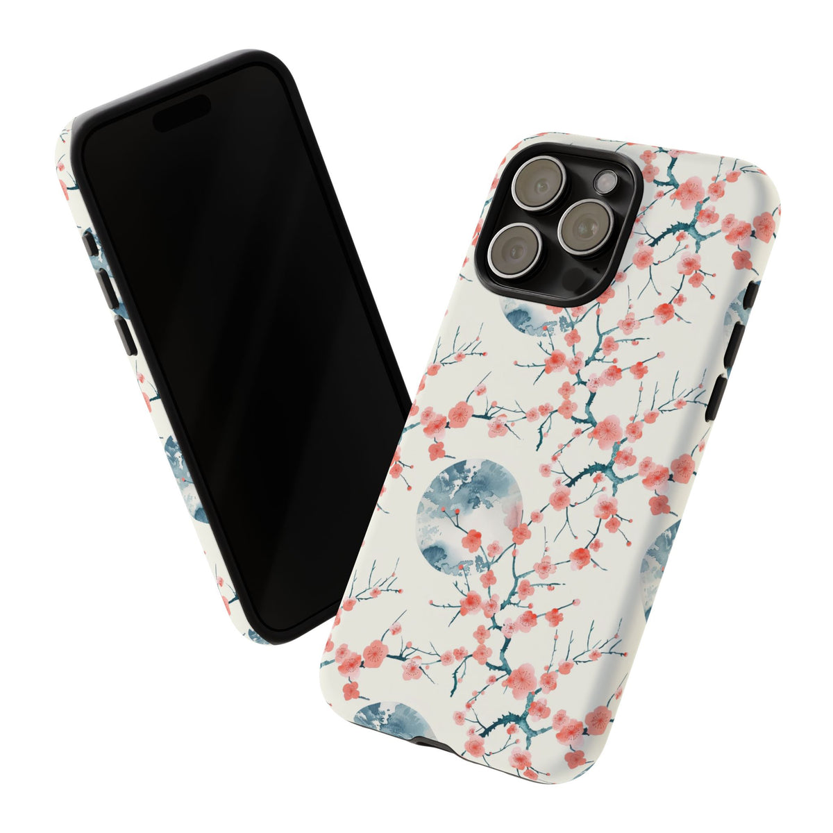 Japanese Pattern Phone Case – Elegant & Timeless Design for Your Phone 081