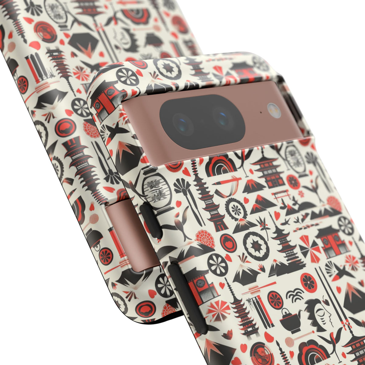 Japanese Pattern Phone Case – Elegant & Timeless Design for Your Phone 006