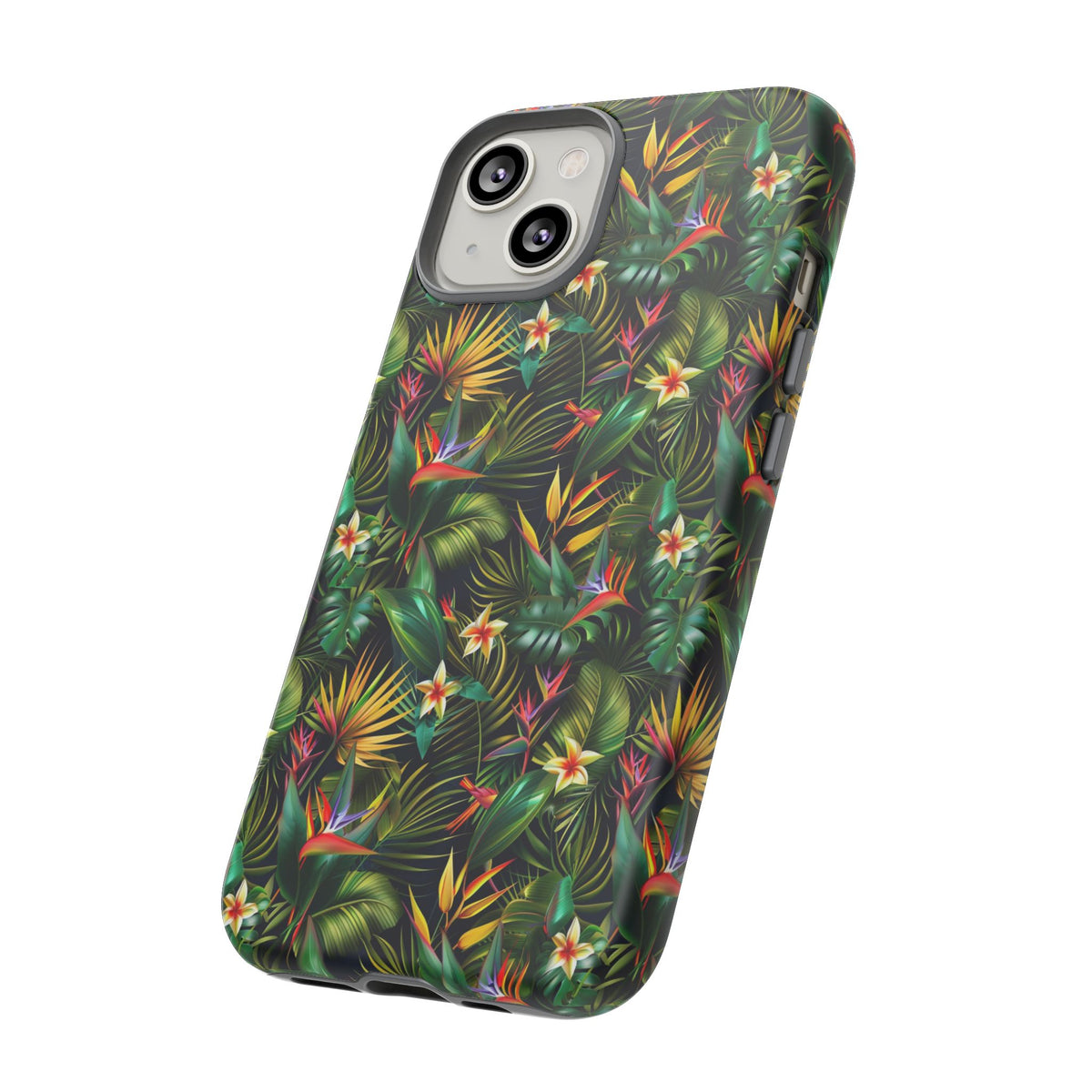 Jungle Pattern Phone Case – Exotic & Lush Design for Your Phone 348