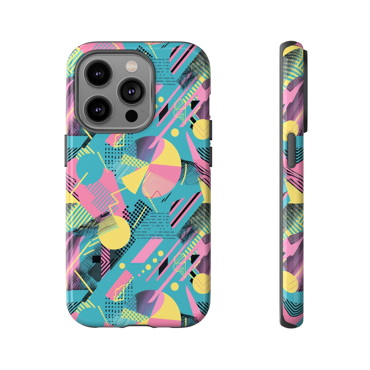 Retro 80s Seamless Phone Case – Vintage Style Meets Modern Protection 083