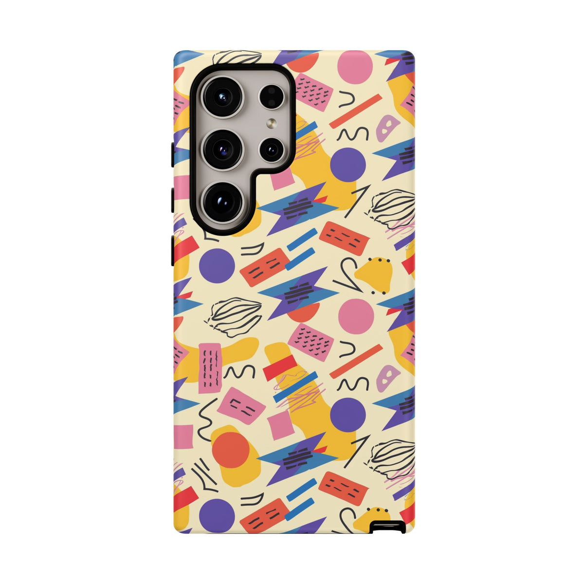 90s Themed Seamless Pattern Phone Case – Embrace Retro Style and Protection 270