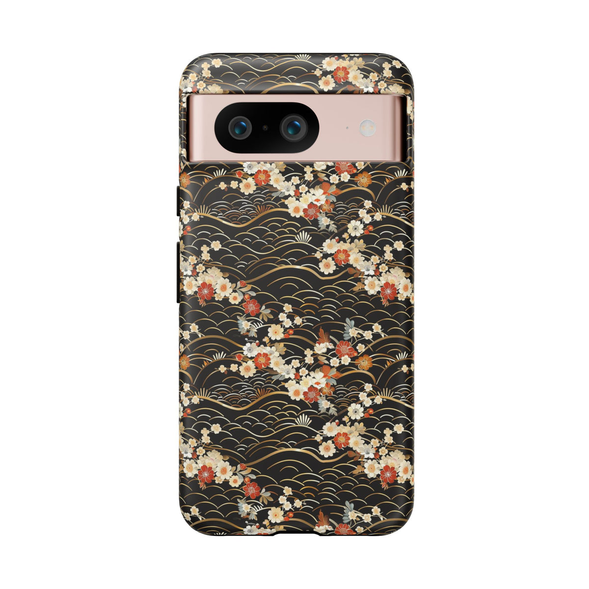 Japanese Pattern Phone Case – Elegant & Timeless Design for Your Phone 097