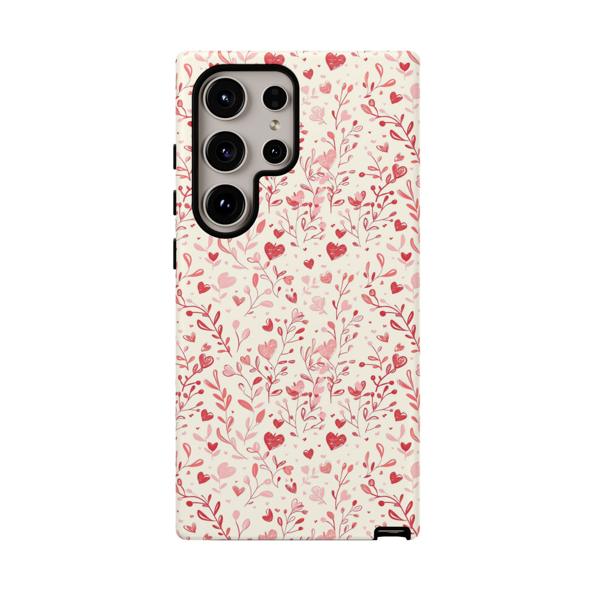 Heart Pattern Phone Case – Stylish & Loving Design for Your Device 823