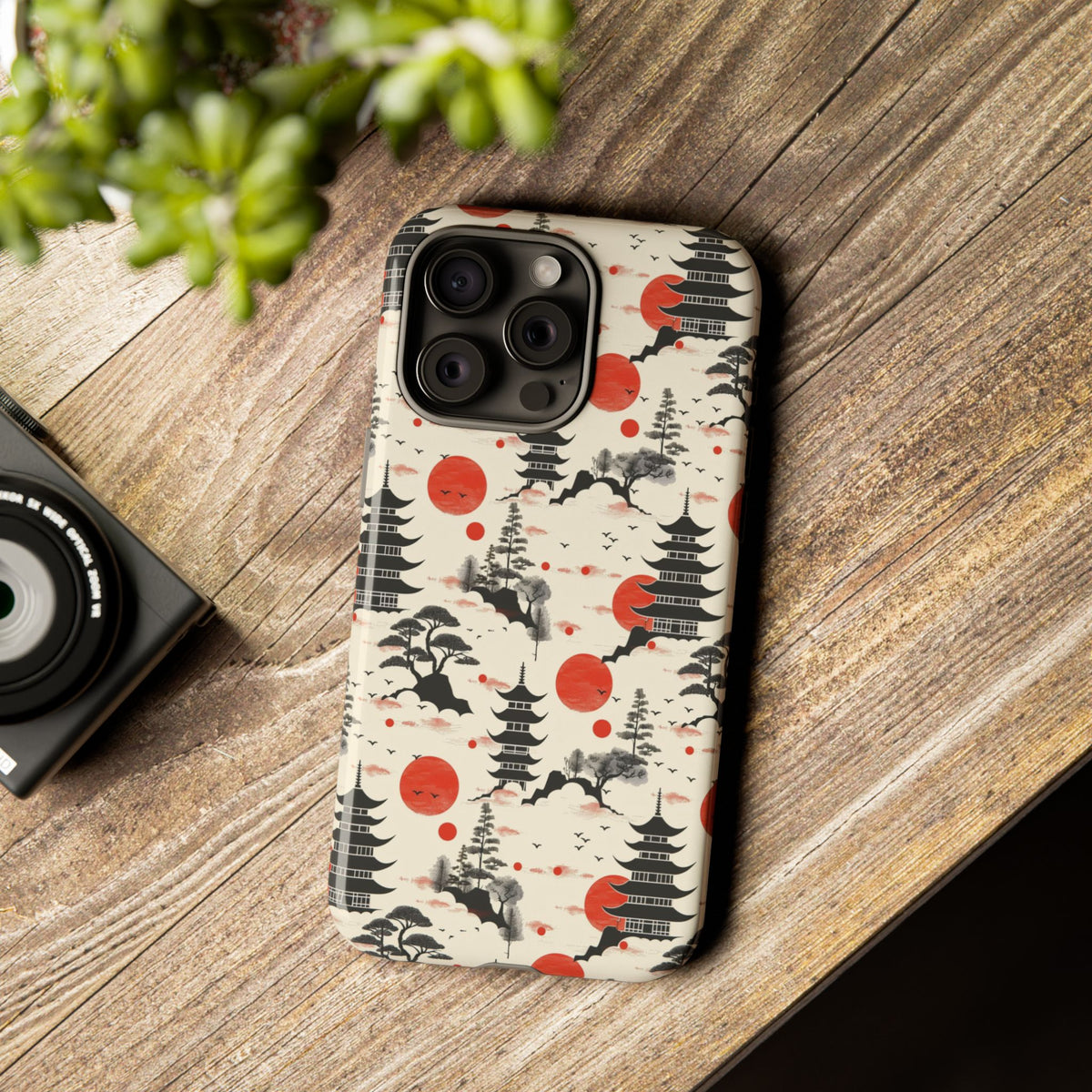 Japanese Pattern Phone Case – Elegant & Timeless Design for Your Phone 152