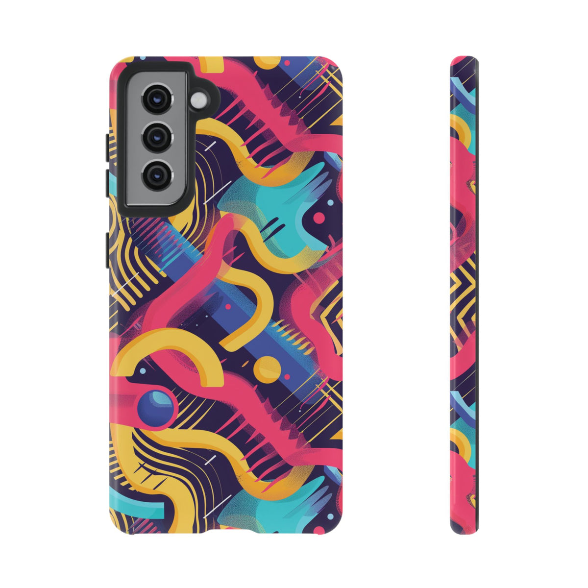 Retro 80s Seamless Phone Case – Vintage Style Meets Modern Protection 2