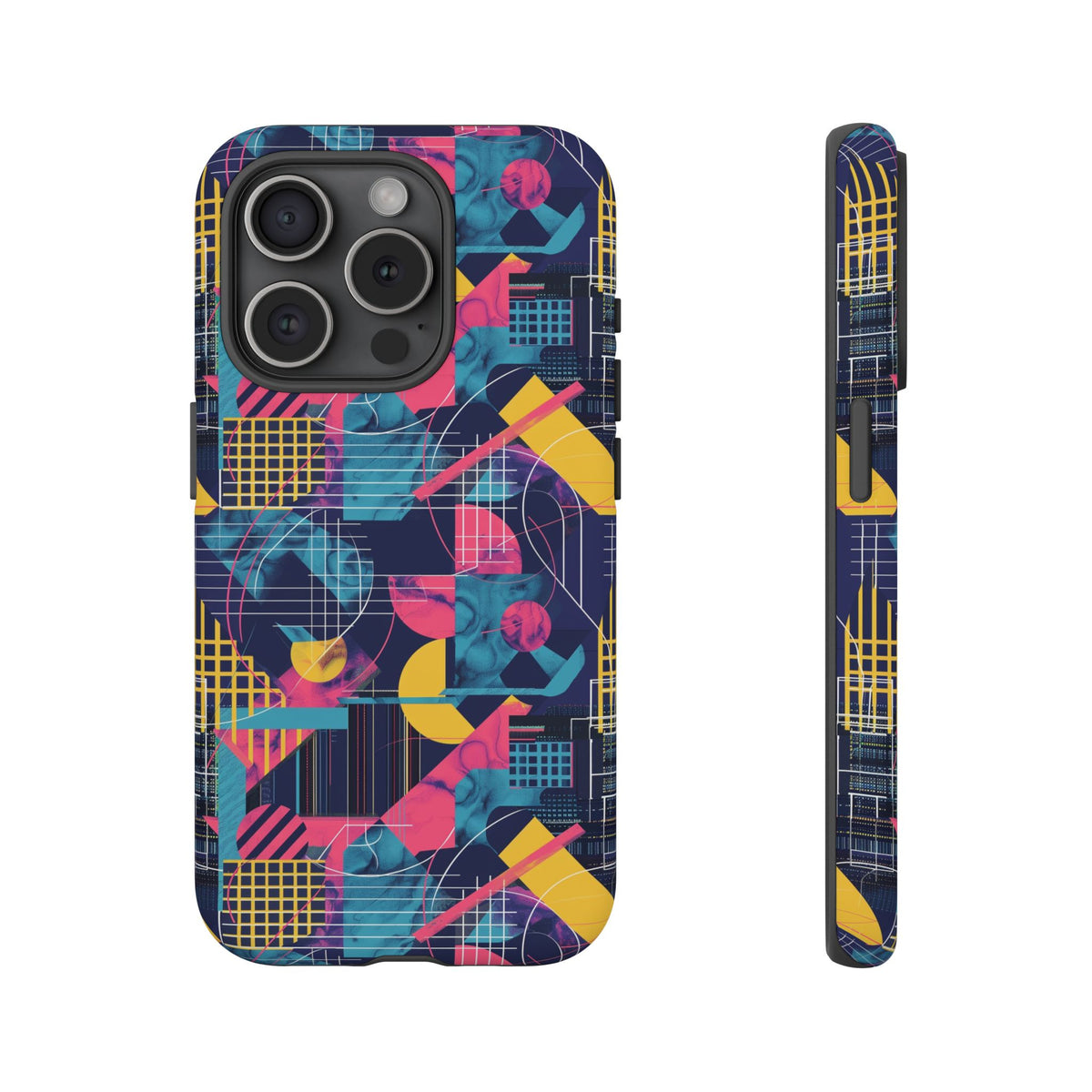 Retro 80s Seamless Phone Case – Vintage Style Meets Modern Protection 188