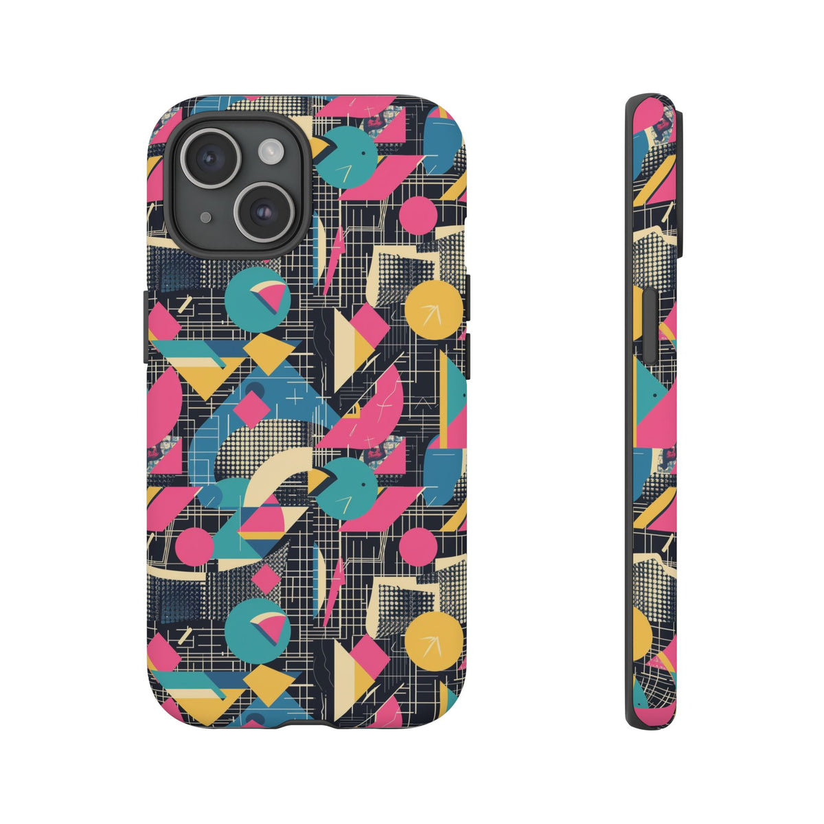 Retro 80s Seamless Phone Case – Vintage Style Meets Modern Protection 266