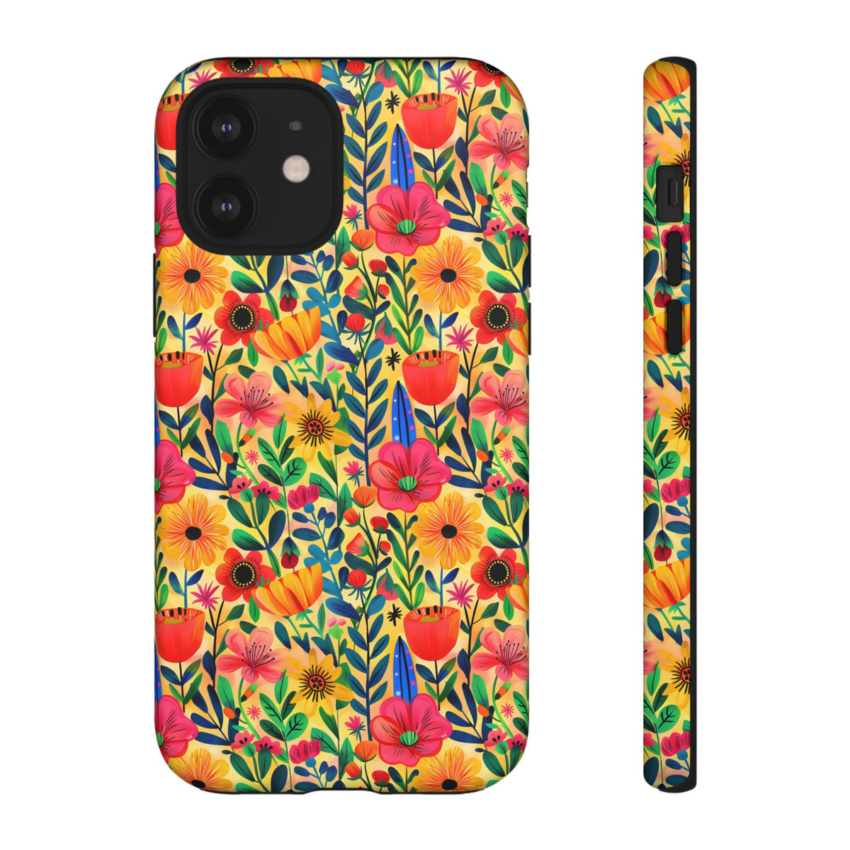 Frida Kahlo's Flower Phone Case – Artistic Elegance for Your Phone 7