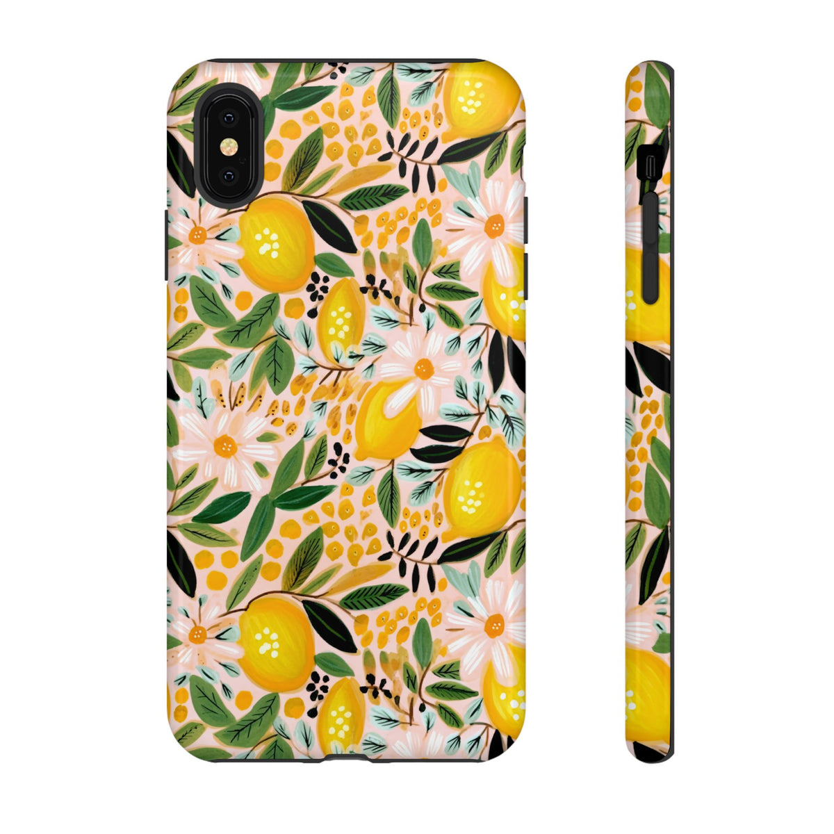 Cute Summer Lemons Phone Case – Refreshing Citrus Design for Your Phone 2