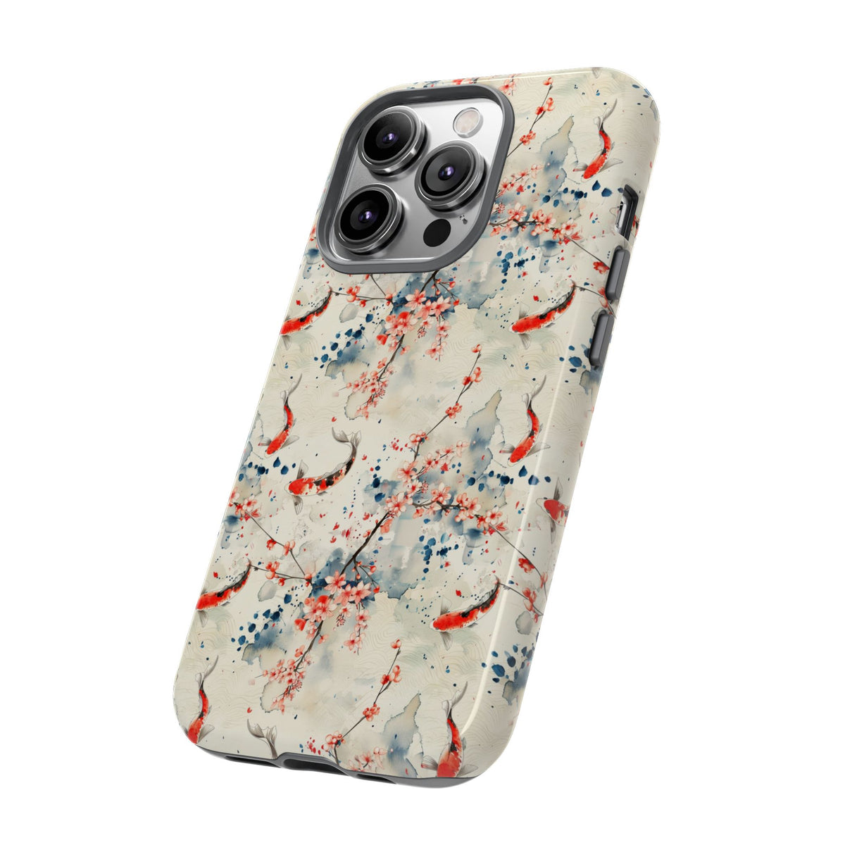 Japanese Pattern Phone Case – Elegant & Timeless Design for Your Phone 073