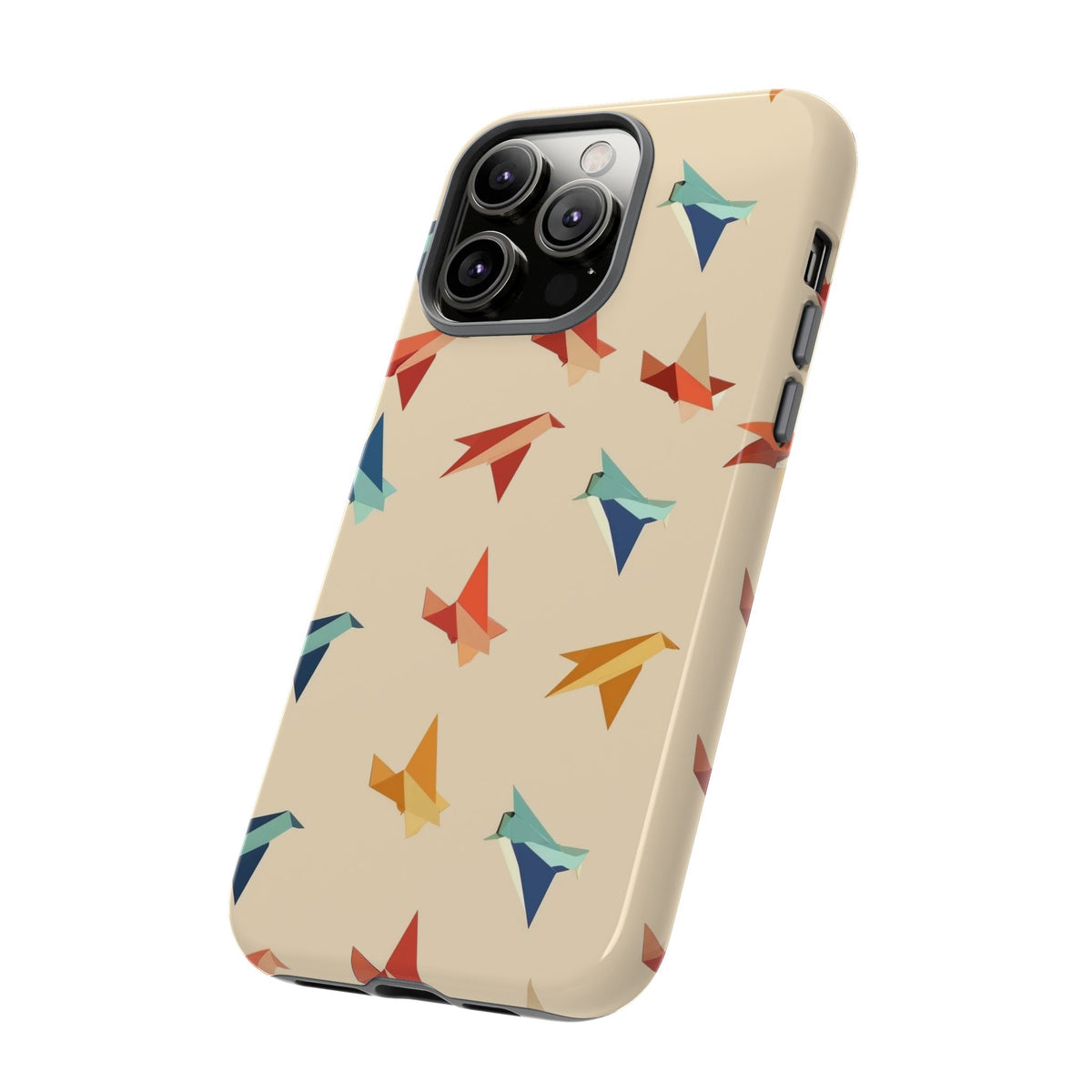 Birds Seamless Pattern Phone Case – Elegant and Timeless Avian Design 4