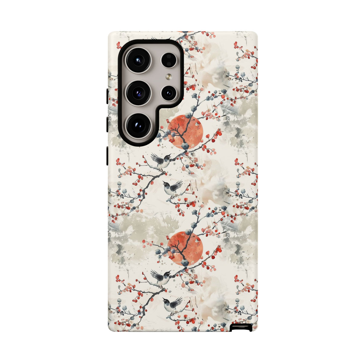 Japanese Pattern Phone Case – Elegant & Timeless Design for Your Phone 136