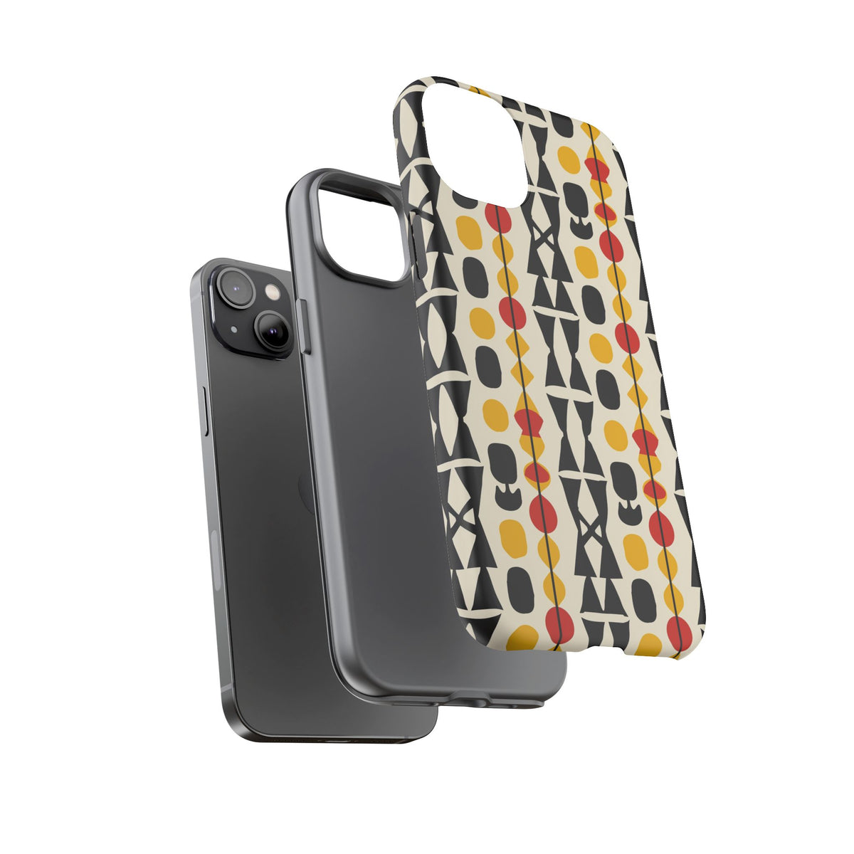 Stylish African Pattern Phone Case – Unique and Vibrant Protection 194