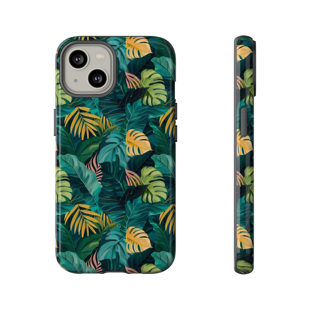 Jungle Pattern Phone Case – Exotic & Lush Design for Your Phone 337