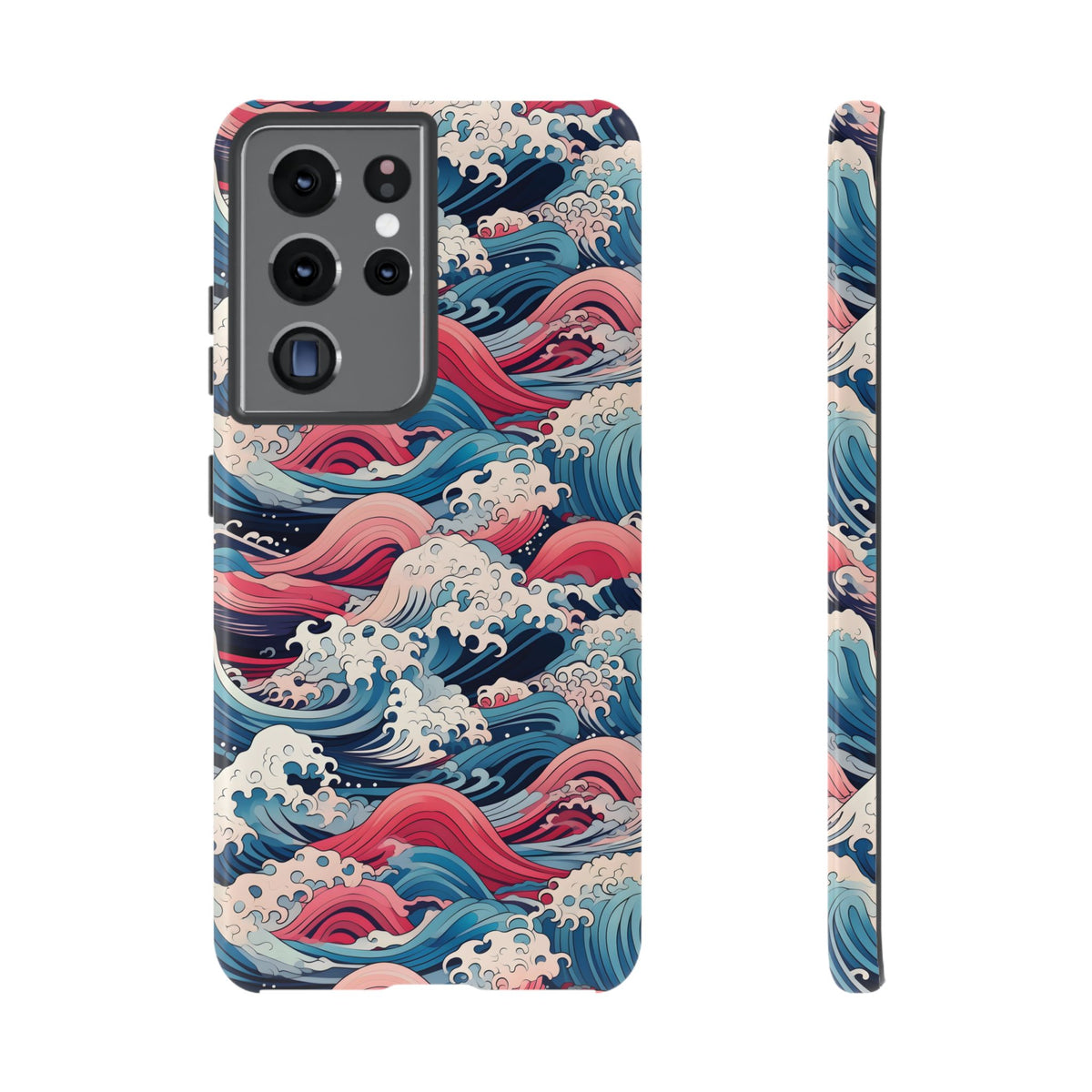 Japanese Waves Phone Case – Embrace Timeless Elegance with Classic Design 3