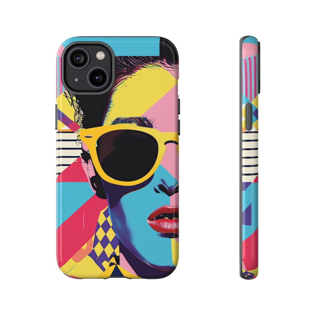 Retro 80s Seamless Phone Case – Vintage Style Meets Modern Protection 7