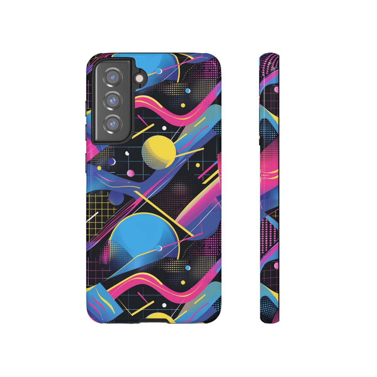 Retro 80s Seamless Phone Case – Vintage Style Meets Modern Protection 14