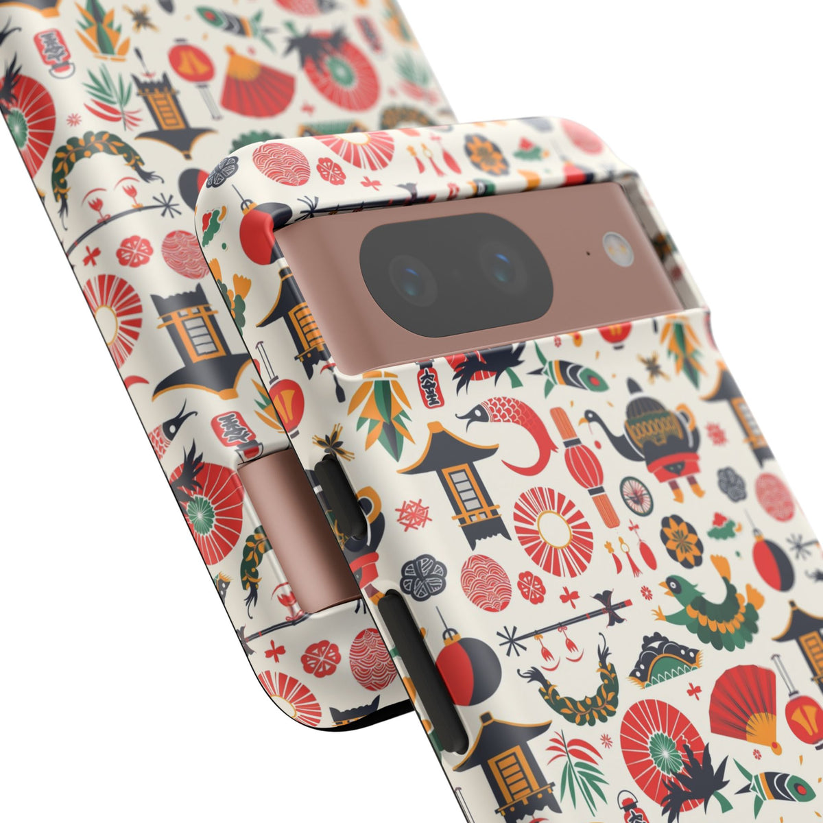 Japanese Pattern Phone Case – Elegant & Timeless Design for Your Phone 461