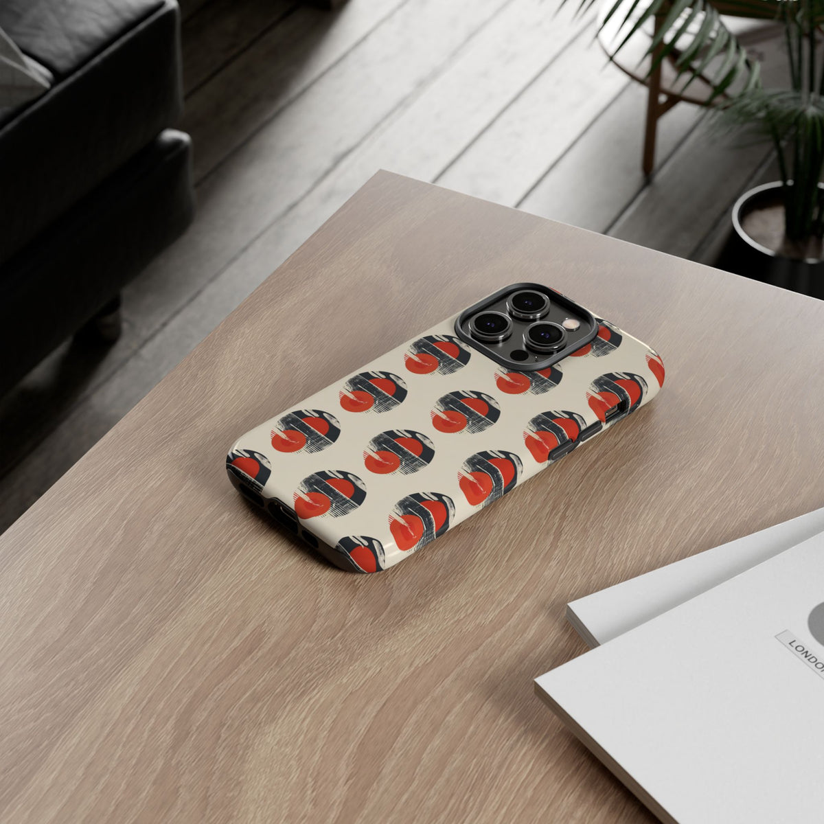 Japanese Pattern Phone Case – Elegant & Timeless Design for Your Phone 098