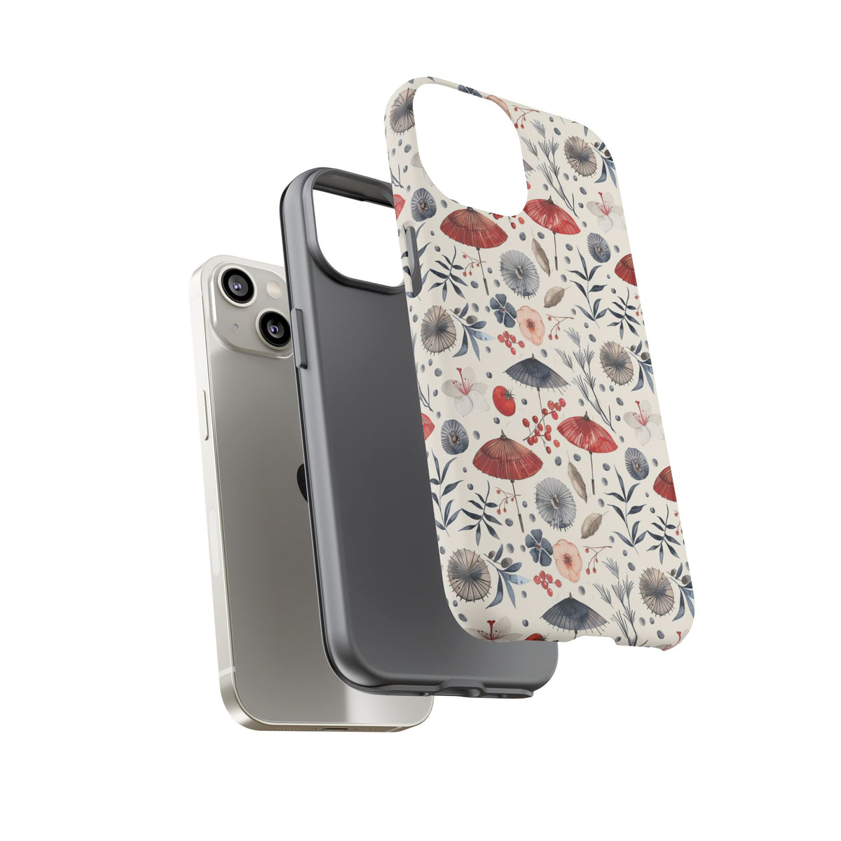 Japanese Pattern Phone Case – Elegant & Timeless Design for Your Phone 137