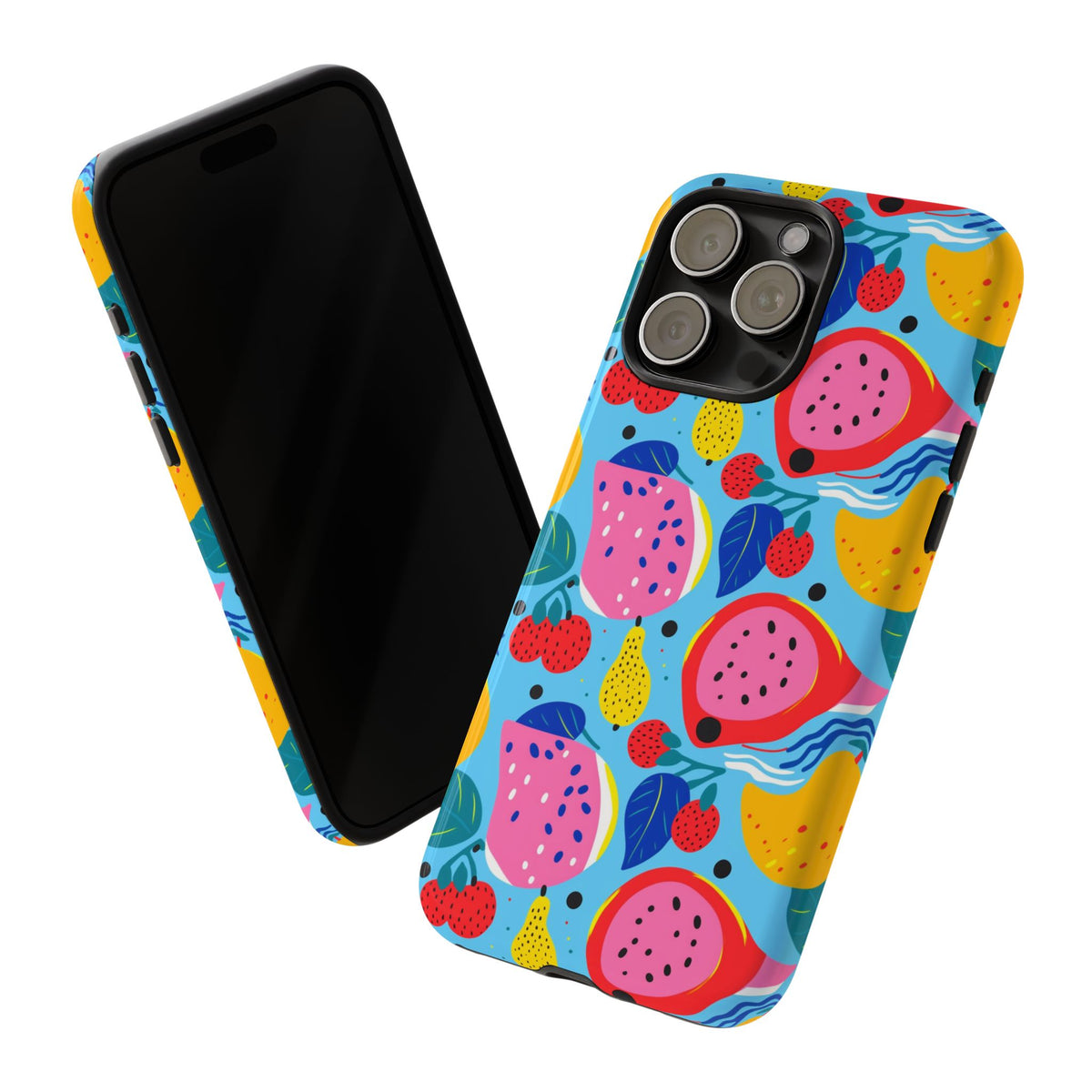 Fruit Pattern Phone Case – Vibrant & Fun Design for Your Smartphone 945