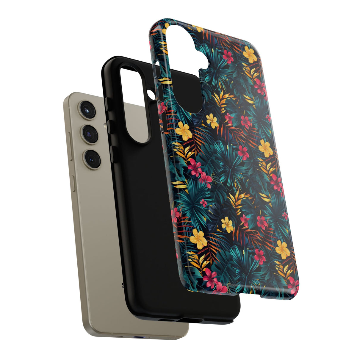 Jungle Pattern Phone Case – Exotic & Lush Design for Your Phone 327