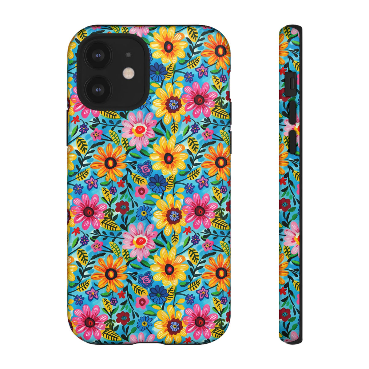 Frida Kahlo's Flower Phone Case – Artistic Elegance for Your Phone 9