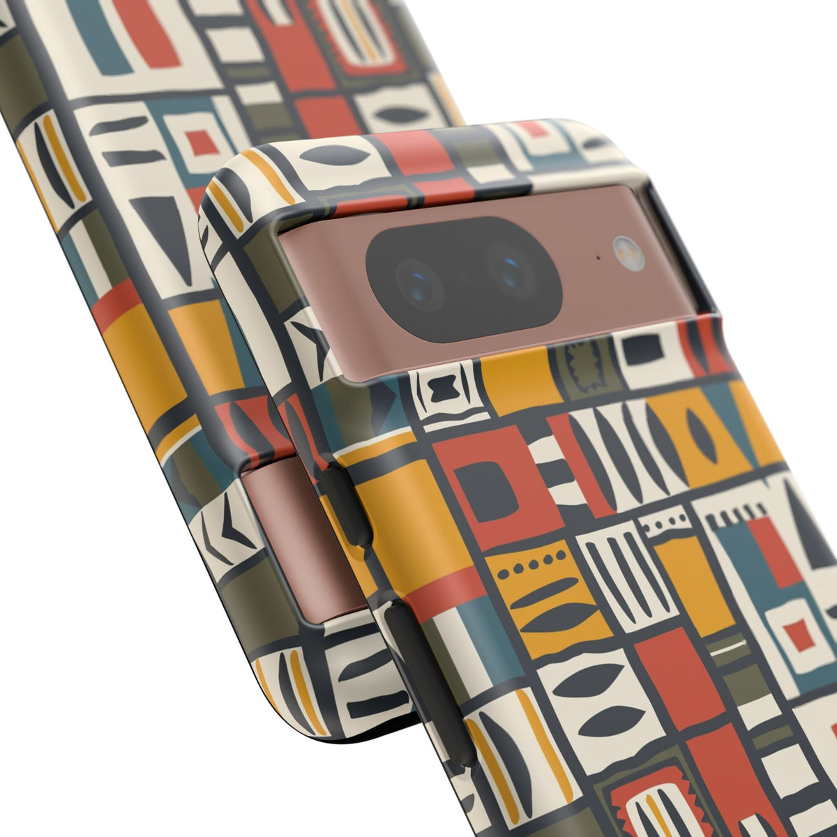 Stylish African Pattern Phone Case – Unique and Vibrant Protection 013