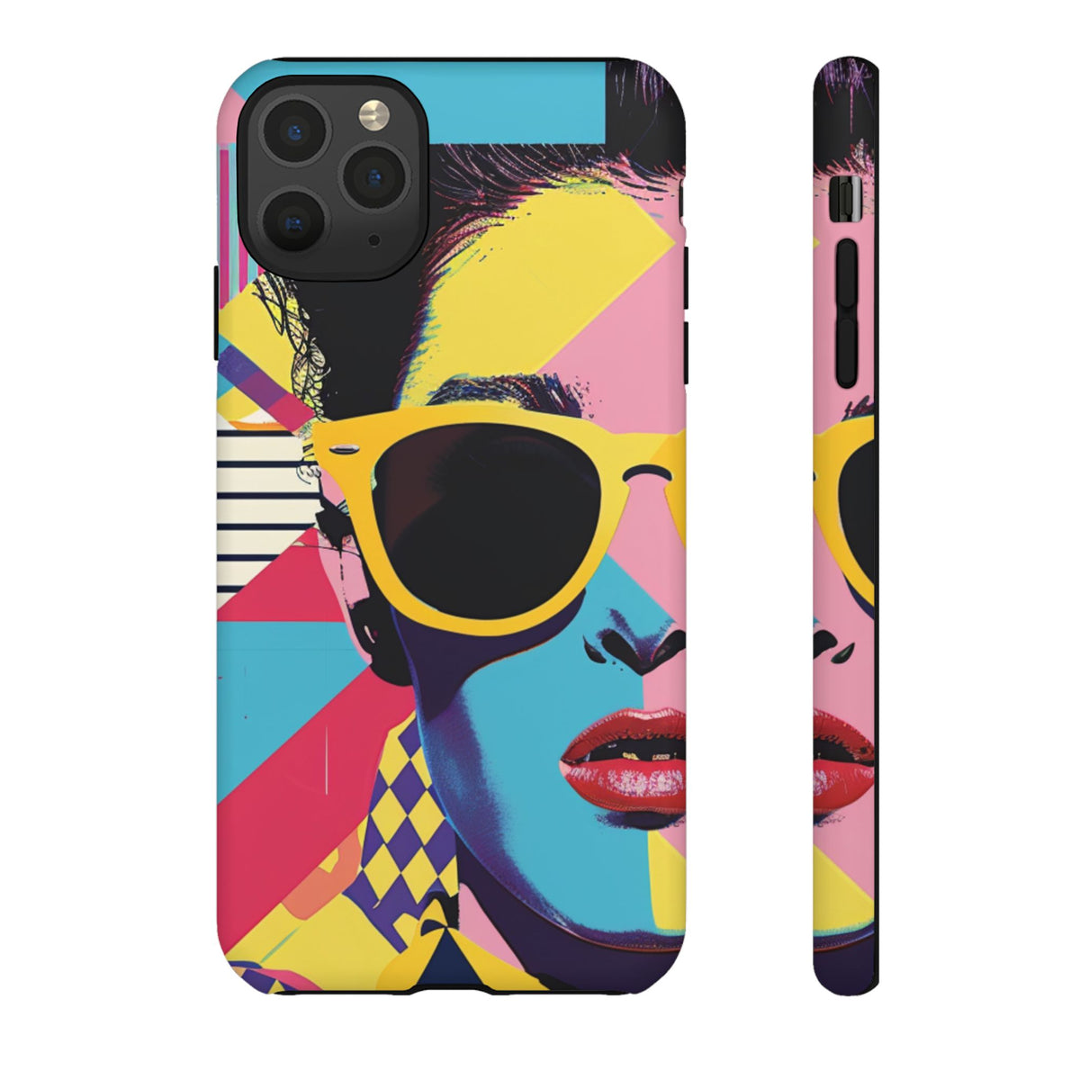 Retro 80s Seamless Phone Case – Vintage Style Meets Modern Protection 7