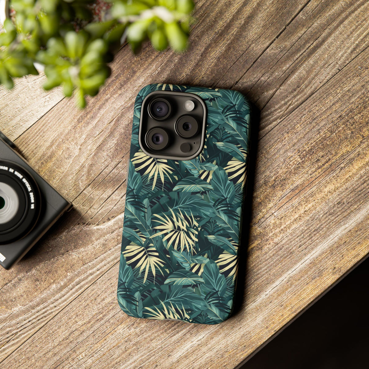 Jungle Pattern Phone Case – Exotic & Lush Design for Your Phone 345