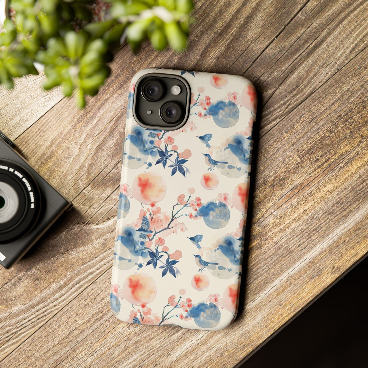 Japanese Pattern Phone Case – Elegant & Timeless Design for Your Phone 083