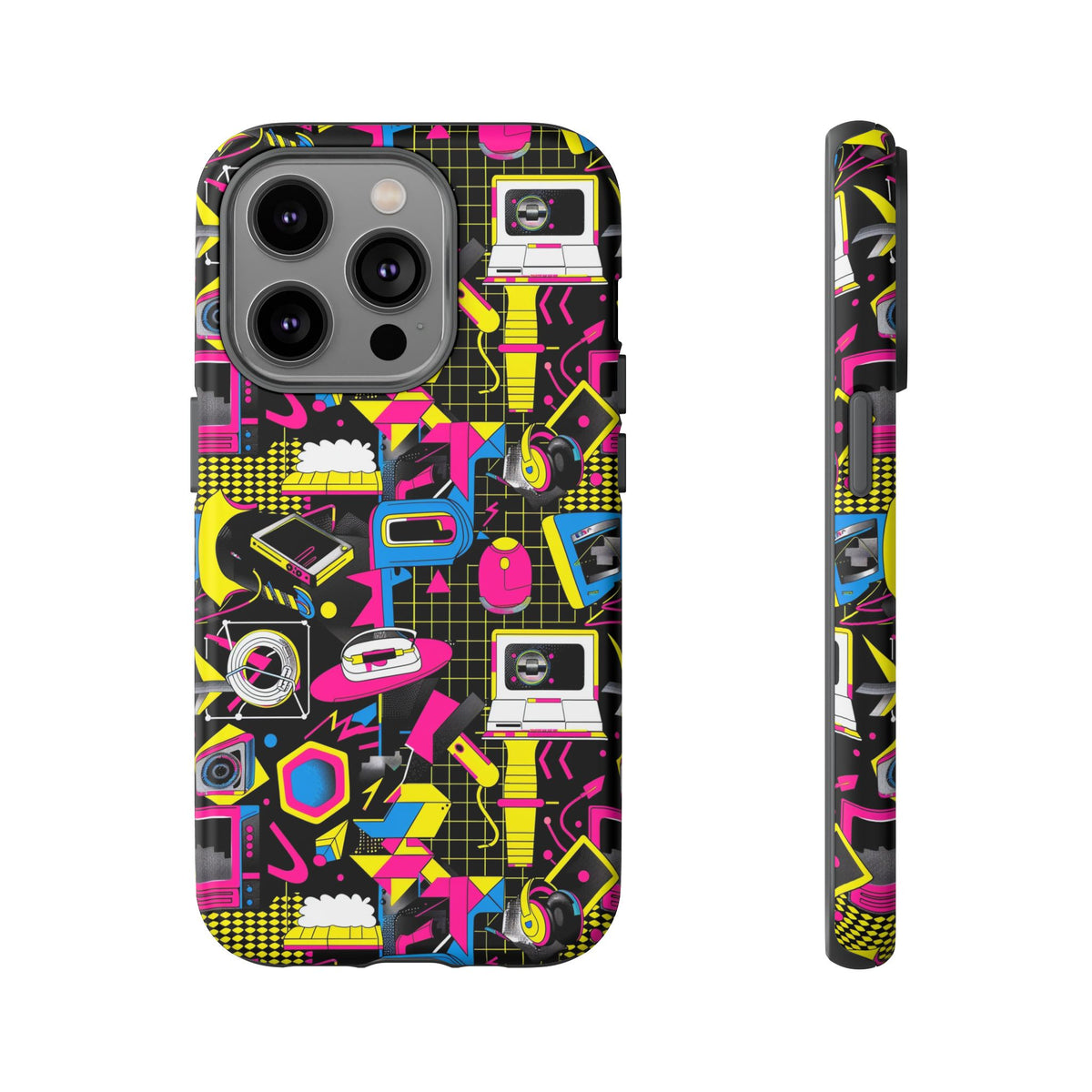 Retro 80s Seamless Phone Case – Vintage Style Meets Modern Protection 149