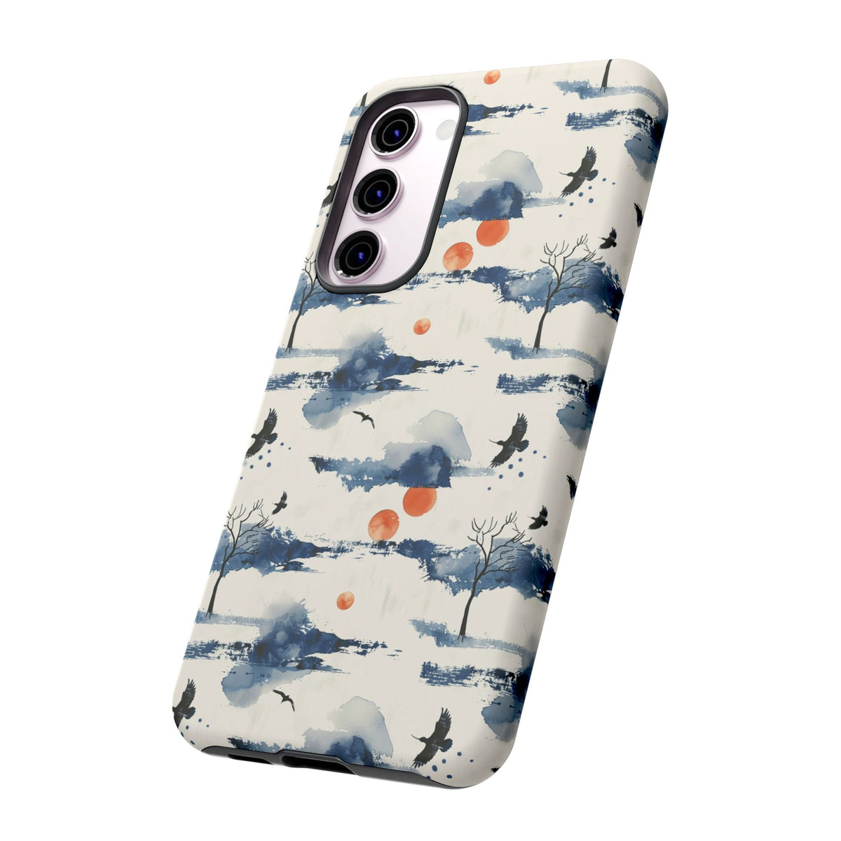 Japanese Pattern Phone Case – Elegant & Timeless Design for Your Phone 030