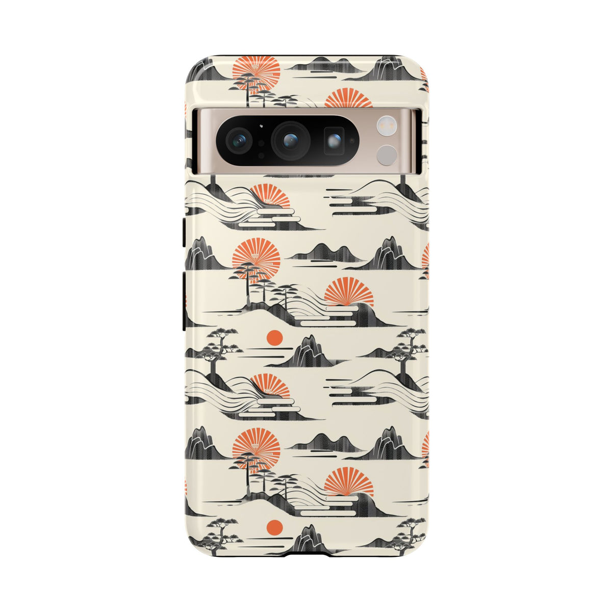 Japanese Pattern Phone Case – Elegant & Timeless Design for Your Phone 022