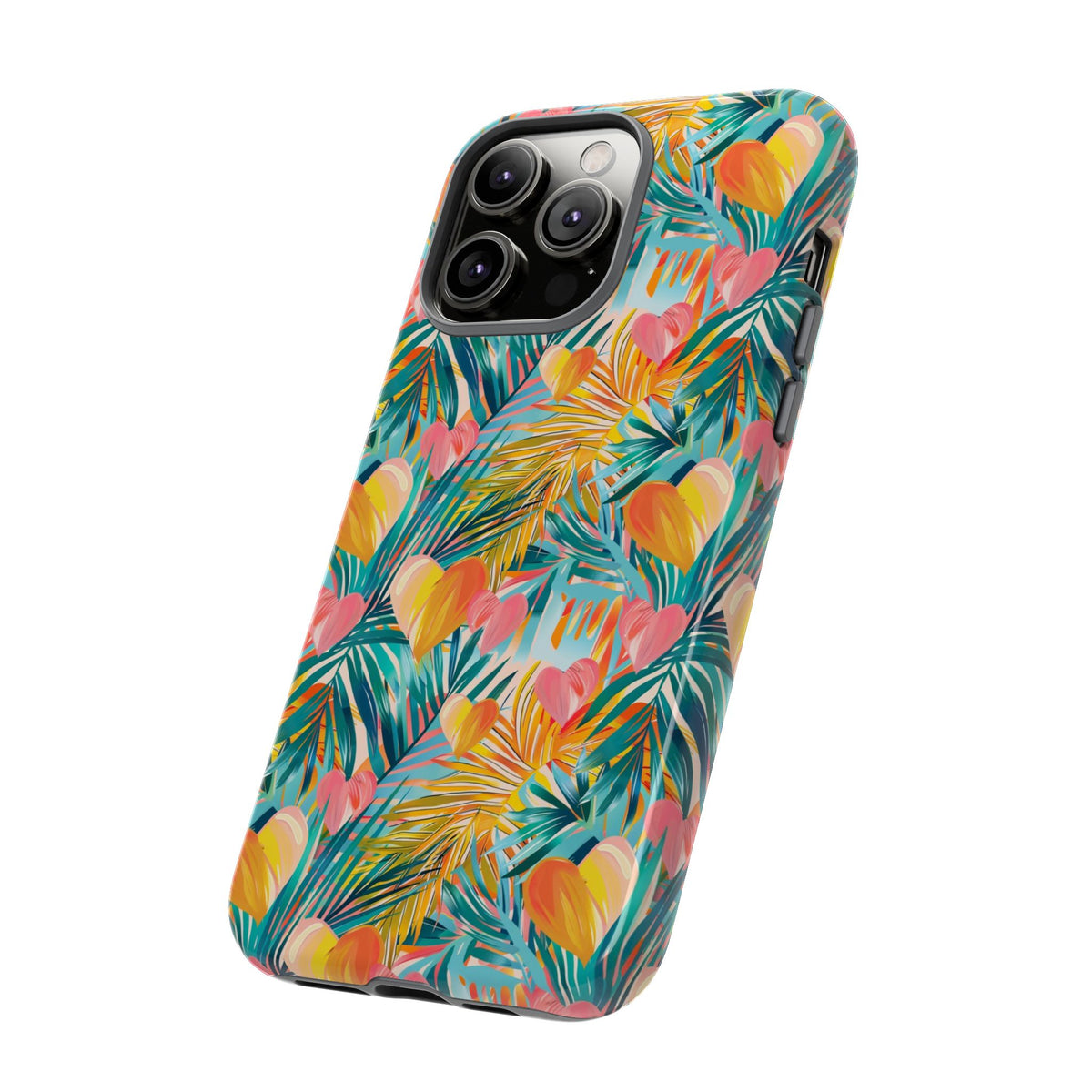 Heart Pattern Phone Case – Stylish & Loving Design for Your Device 824