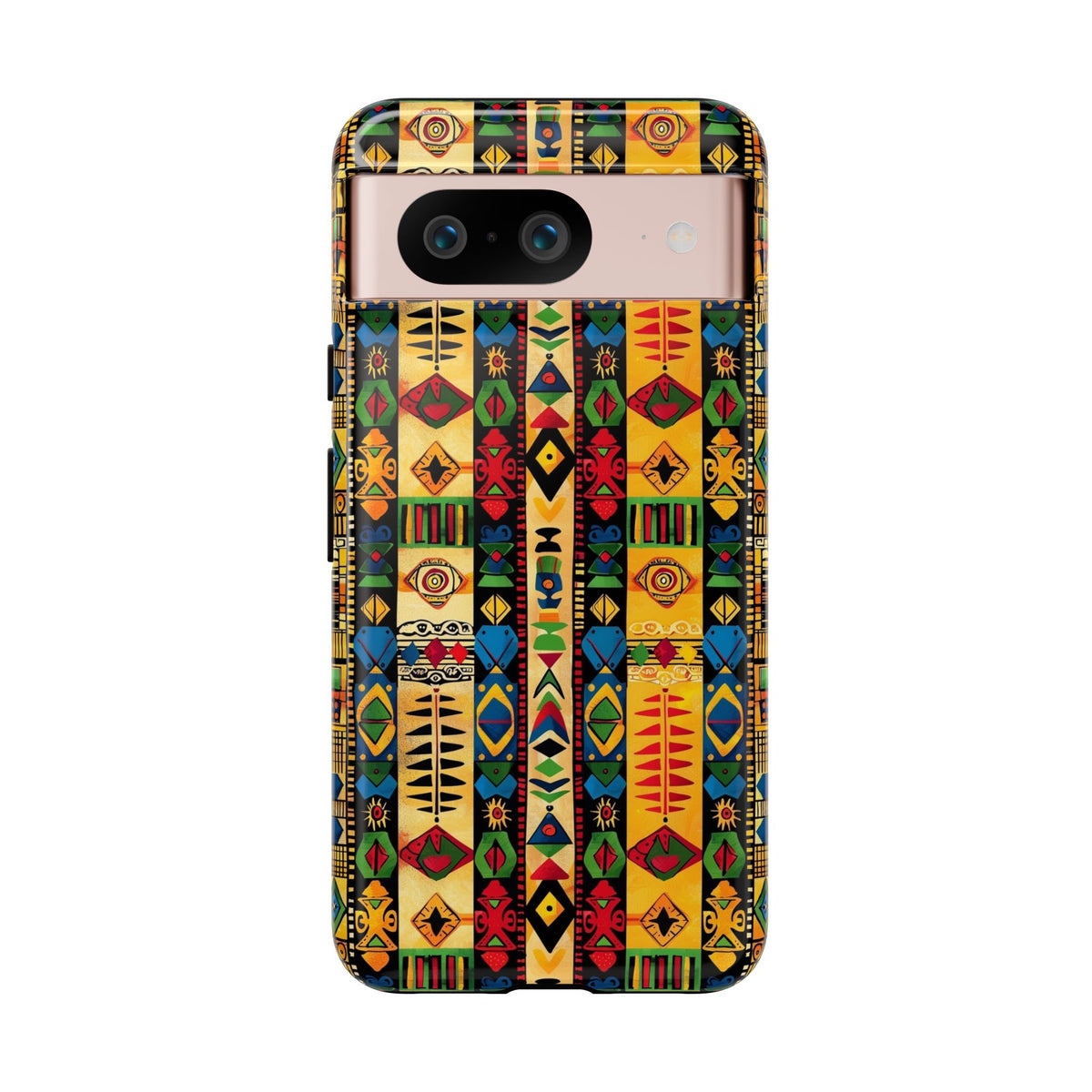 Stylish African Pattern Phone Case – Unique and Vibrant Protection 163