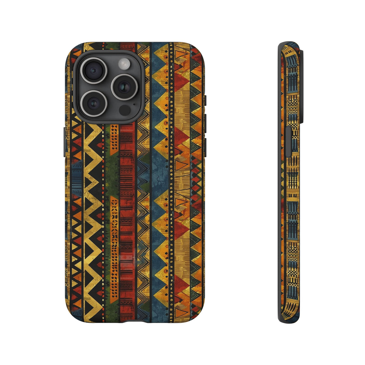 Stylish African Pattern Phone Case – Unique and Vibrant Protection 166